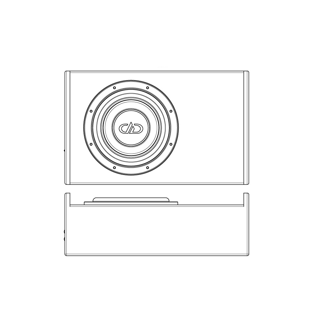Single Downfire Enclosure (Unloaded)