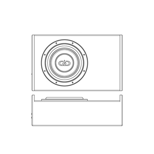 Single Downfire Enclosure (Unloaded)